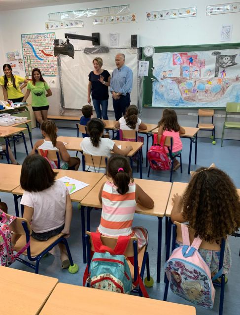 245 menores se benefician del servicio de la escuela de conciliación familiar de verano de Las Torres de Cotillas