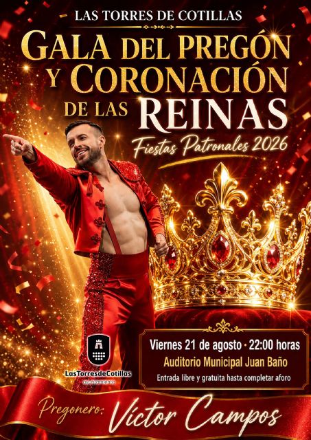 El bailarín y coreógrafo Víctor Campos iniciará con su pregón las fiestas patronales 2026