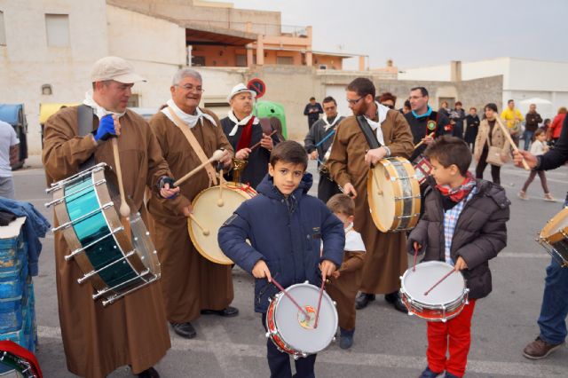 Los tambores, un año más protagonistas en la Semana Santa torreña