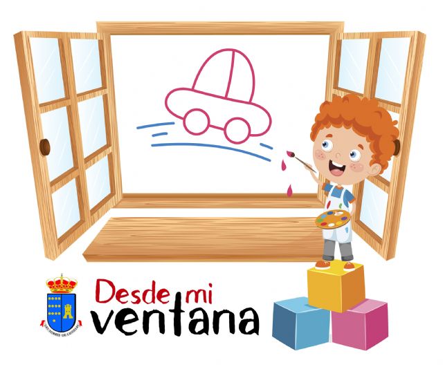 Un concurso para que los más peques dibujen lo que ven desde su ventana en el confinamiento