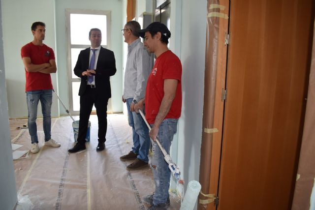 Comienzan unos trabajos de mejora en el albergue turístico municipal