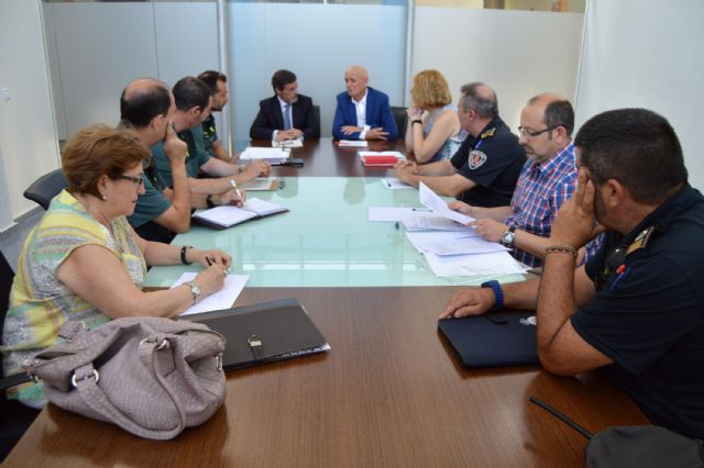 NOTA DE PRENSA - El delegado del Gobierno participa en la Junta Local de Seguridad de Las Torres de Cotillas
