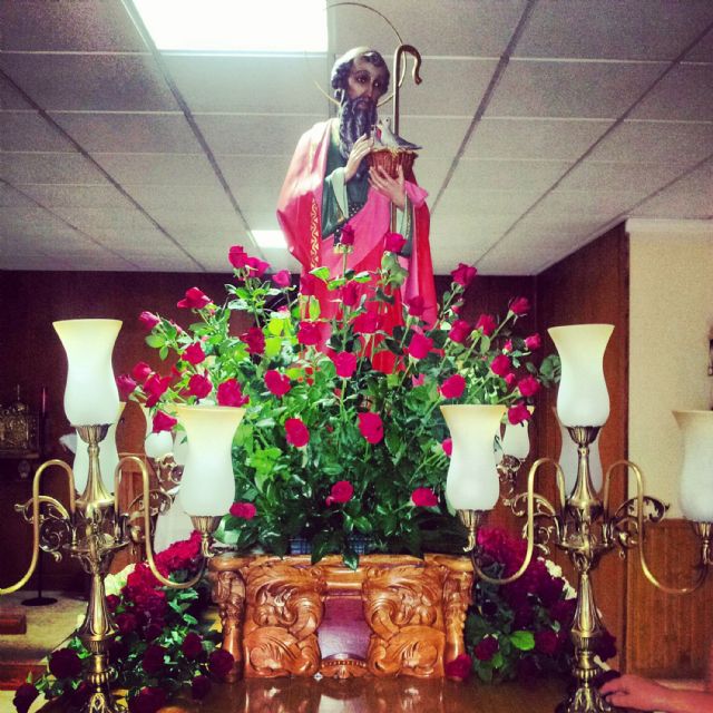 Todo preparado en la pedanía torreña de La Loma para disfrutar de sus fiestas patronales