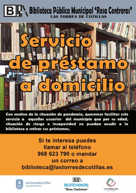 La biblioteca municipal estrena un servicio de envío de ejemplares a domicilio