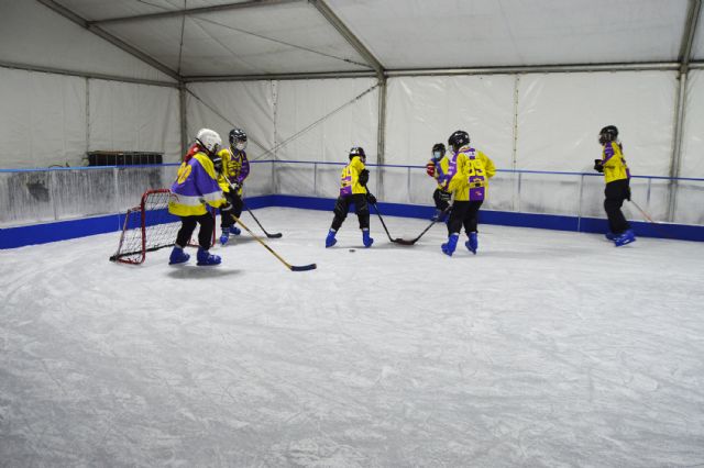 Todos a patinar sobre hielo en la Navidad torreña