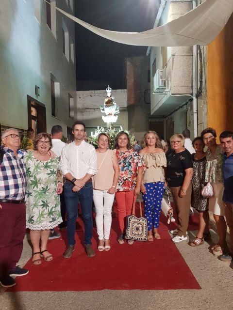 Nuestra Patrona recibida con la mayor de las devociones y amor por los torreños