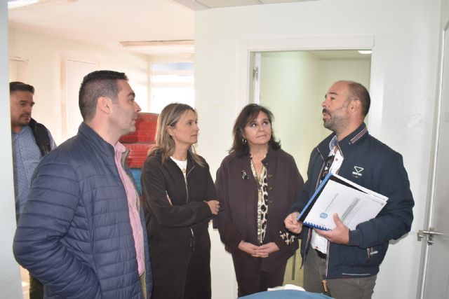 El alcalde Noguera visita las obras de mejora del CAVI