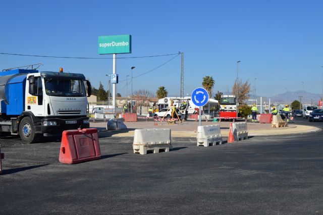 Las obras de renovación de la N-344 entre los PK 7'150 y 8'120, cerca de concluir