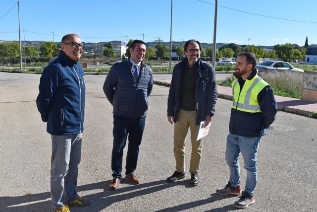Comienzan las obras para dar continuidad a la calle Barcelona junto al colegio Joaquín Cantero y a Golden Foods