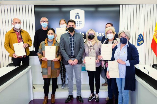 Las Torres de Cotillas entrega los diplomas a los alumnos formados en arte floral