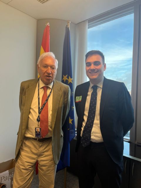 El PP de Las Torres de Cotillas en Bruselas con los eurodiputados populares García-Margallo, Zoido y Benjumea