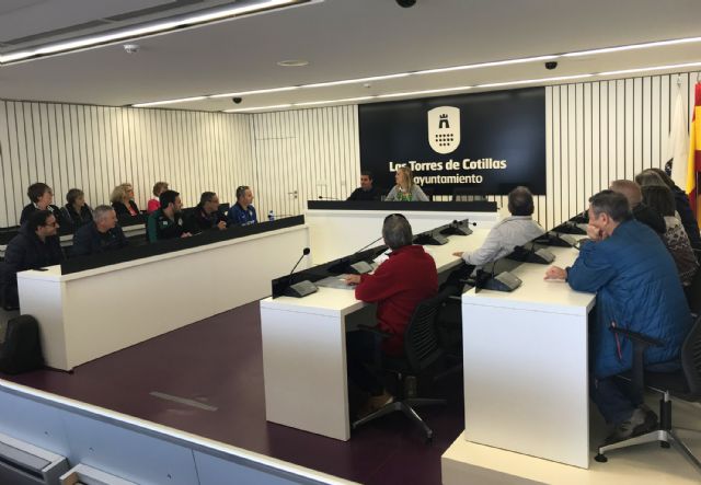 El equipo de fútbol de veteranos de la 'hermana' Firminy visita Las Torres de Cotillas