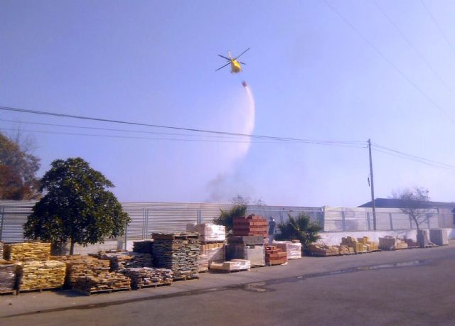 Controlado un gran incendio en la zona de Las Pedreras de Las Torres de Cotillas