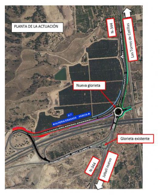 El Gobierno de España aprueba el trazado para mejorar la seguridad vial entre la A-7 y la N-344