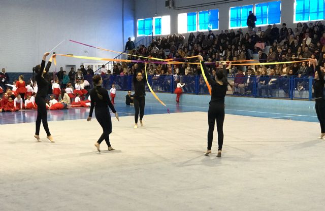 La gimnasia rítmica torreña, preparada para su tradicional exhibición navideña