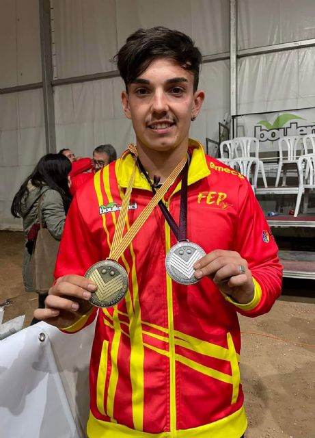 Salceda, hace historia y logra dos medallas en el Mundial