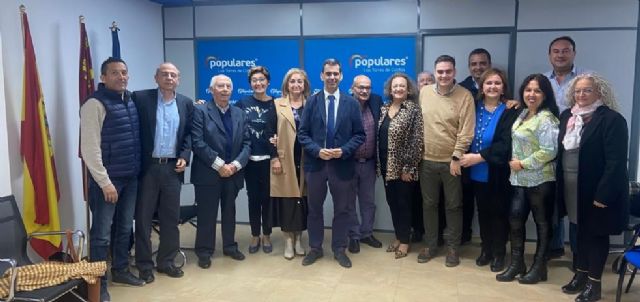 Toma de contacto del PP de Las Torres de Cotillas con el Consejero de Fomento e Infraestructuras