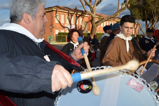 El ruido de los tambores llena el aire de la Semana Santa de Las Torres de Cotillas