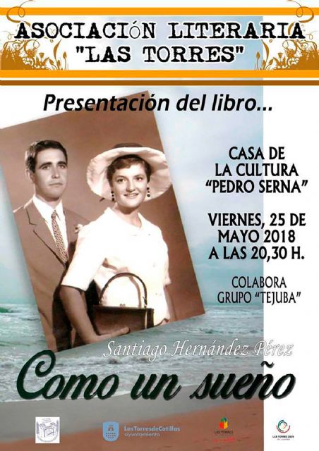 El torreño Santiago Hernández presenta su primera obra de la mano de la asociación literaria 'Las Torres'
