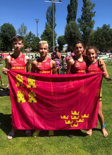 El torreño Pablo Pina, campeón regional de duatlón y bronce en el nacional de triatlón en categoría infantil