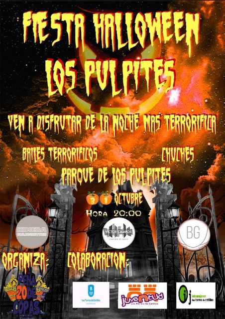 Las Torres de Cotillas, preparada para pasar un Halloween de miedo