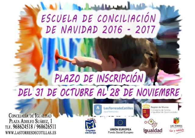 Últimos días para inscribirse en la Escuela de Conciliación de Navidad