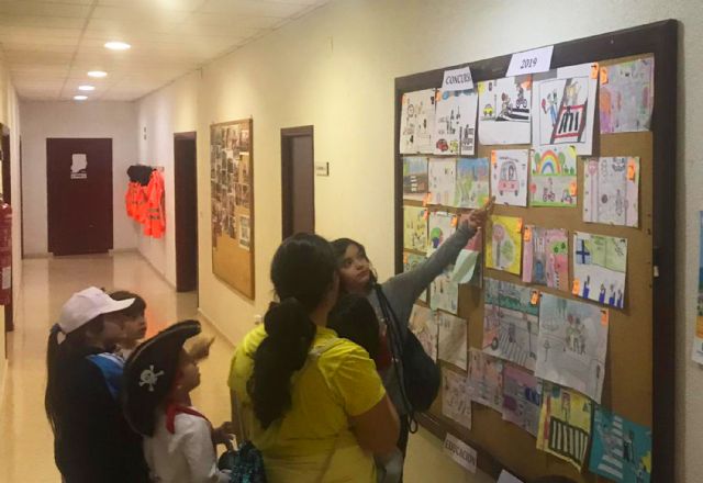 Expuestos los trabajos del concurso de dibujo de la campaña de educación vial