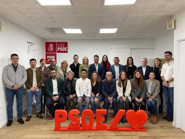 La Agrupación Socialista de Las Torres de Cotillas aprueba la candidatura con la que concurrirá a las elecciones municipales el próximo 28 de mayo