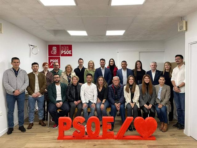 La Agrupación Socialista de Las Torres de Cotillas aprueba la candidatura con la que concurrirá a las elecciones municipales el próximo 28 de mayo