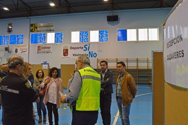 El municipio de Las Torres de Cotillas, volcado con el simulacro del terremoto regional