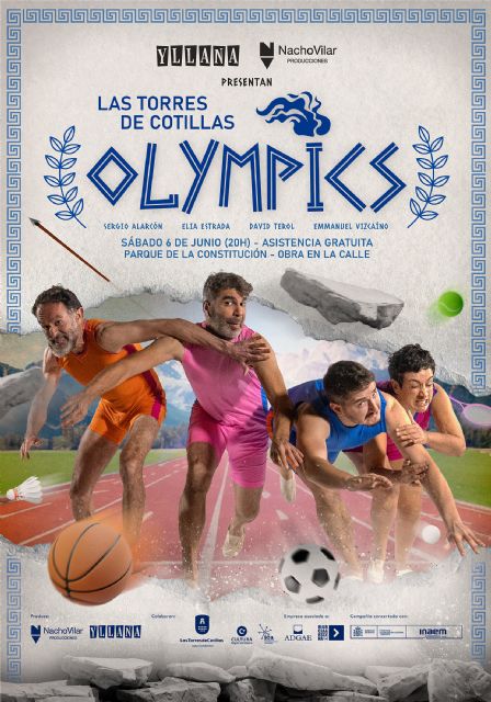 'Olympics', teatro callejero para toda la familia en el Parque de la Constitución