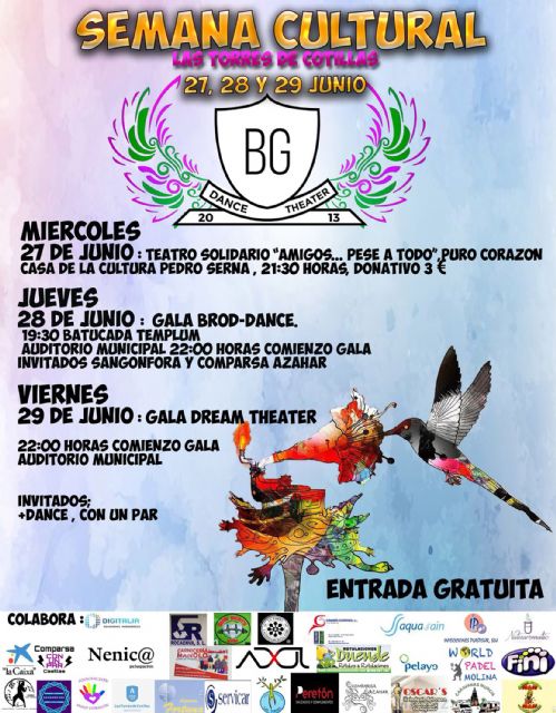 La 'Semana Cultural 2018' de 'Brodguay' comienza con una obra de teatro solidaria