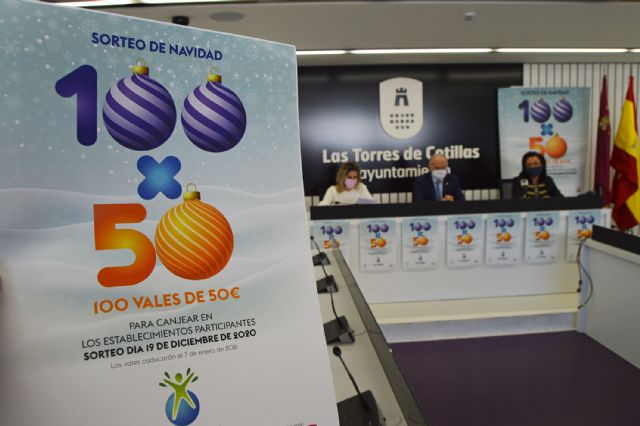 5.000 euros en premios en las compras navideñas de Las Torres de Cotillas