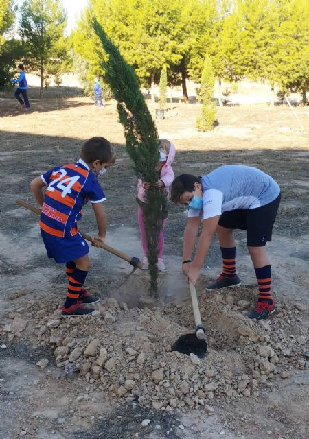 El Día de las Bibliotecas, una fiesta de lo más verde en Las Torres de Cotillas