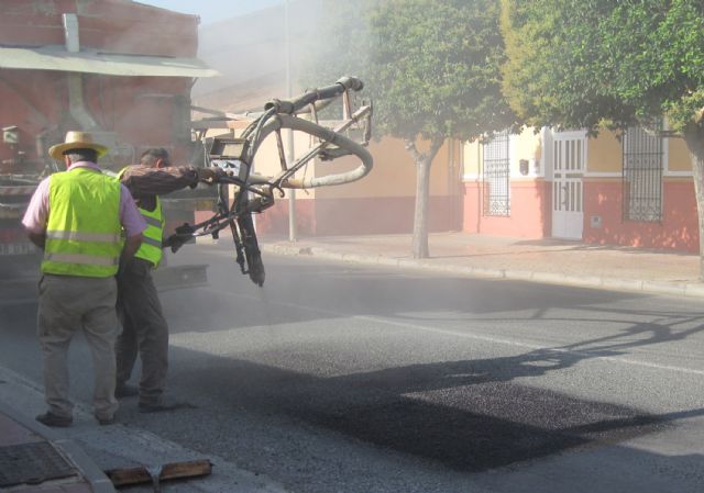 El Ayuntamiento torreño inicia una campaña de reparación del firme en diversas calles del municipio