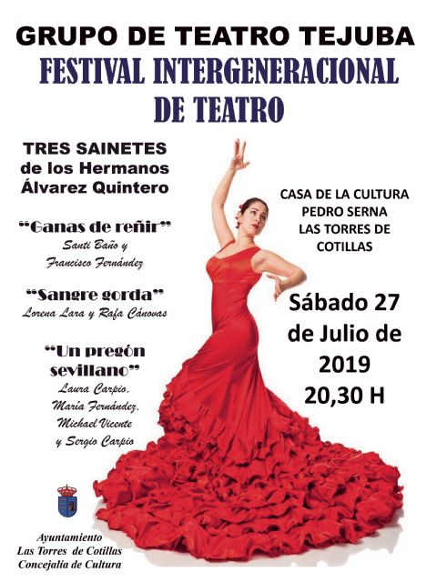 Los miembros del grupo Tejuba ofrecen un festival intergeneracional de teatro