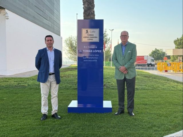 Sonoco Metal Packaging EMEA rinde homenaje al legado del líder visionario Tomás López en su planta de Las Torres de Cotillas