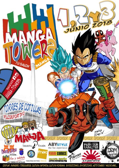 Las Torres de Cotillas será la capital del cómic con la primera edición del ´Manga Towers´