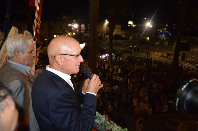 Las Torres de Cotillas quema su Raspajo un año más para despedir las Fiestas Patronales