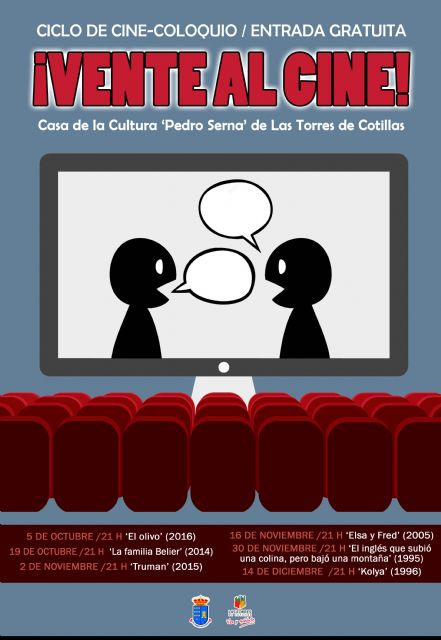 El ciclo de cine-coloquio de la Concejalía de Cultura torreña revisará 'El inglés que subió una colina, pero bajó una montaña'