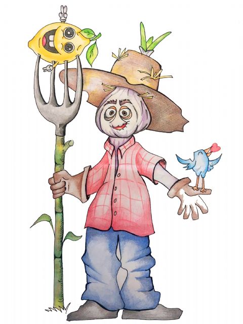 José Ángel Salinas, con su 'Ajuelo', gana el concurso de dibujo del Raspajo