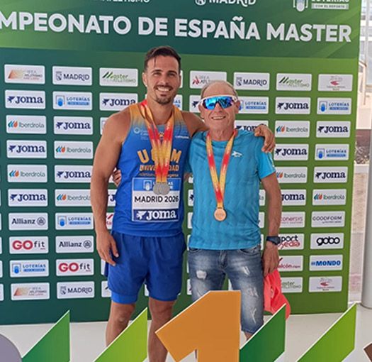 Los Salinas se cuelgan dos platas y un bronce en el campeonato de Espa&ntilde;a máster