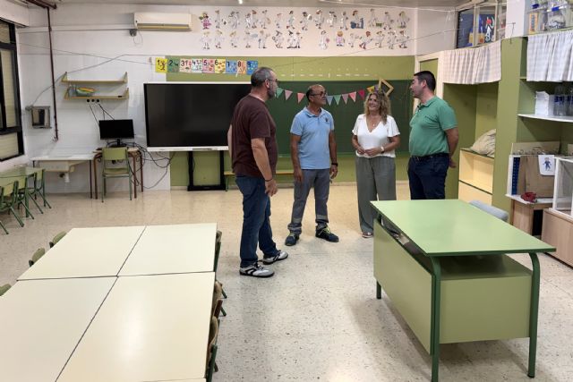 El Ayuntamiento torre&ntilde;o pone a punto los colegios públicos para el inicio del nuevo curso