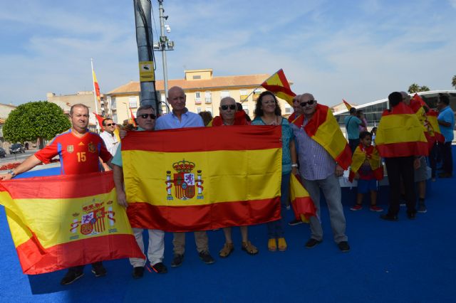 Las Torres de Cotillas se concentra en defensa de la unidad de España