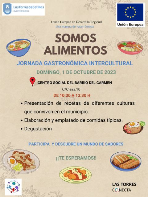 La EDUSI 'Las Torres Conecta' anima a conocer otras culturas a través de su gastronomía