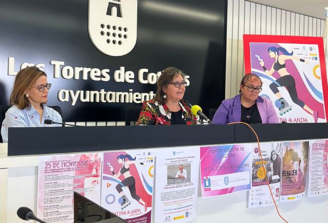 Las Torres de Cotillas presenta un amplio programa de actividades para conmemorar el 25 de noviembre