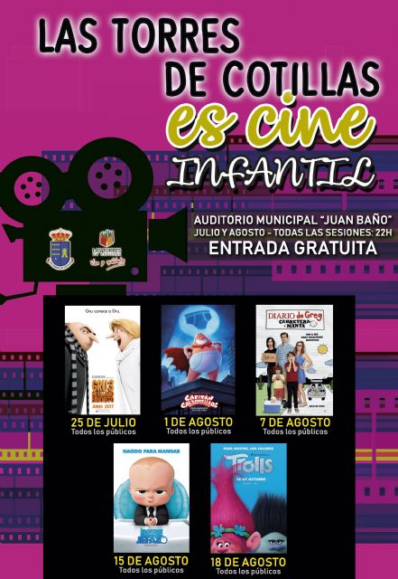 El ciclo de cine gratuito de verano sigue con 'Capitán Calzoncillos' y 'Feliz día de tu muerte'