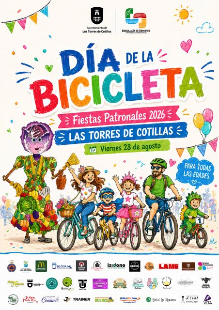 El Día de la Bicicleta volverá a combinar deporte, creatividad y convivencia durante las fiestas patronales