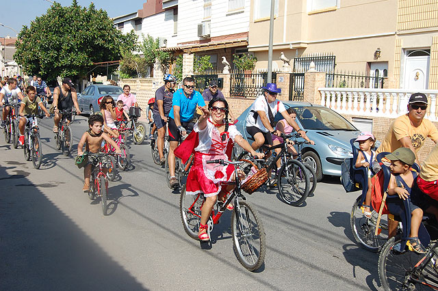 Día de la bicicleta en Las Torres de Cotillas