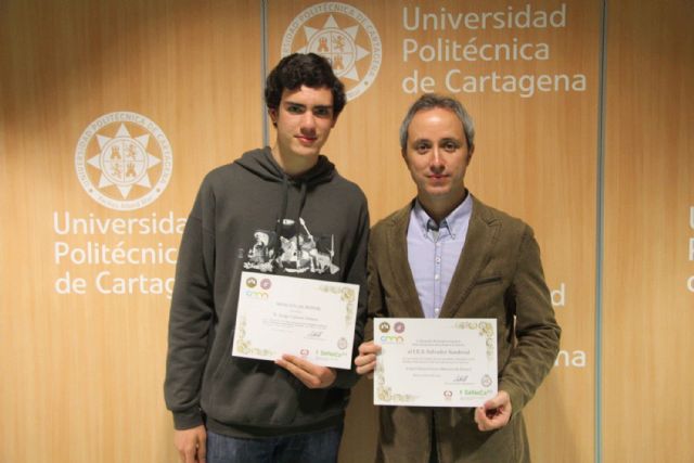 El joven torreño Jorge Cámara, del IES 'Salvador Sandoval' obtiene una mención honorífica en la 'L Olimpiada Matemática'